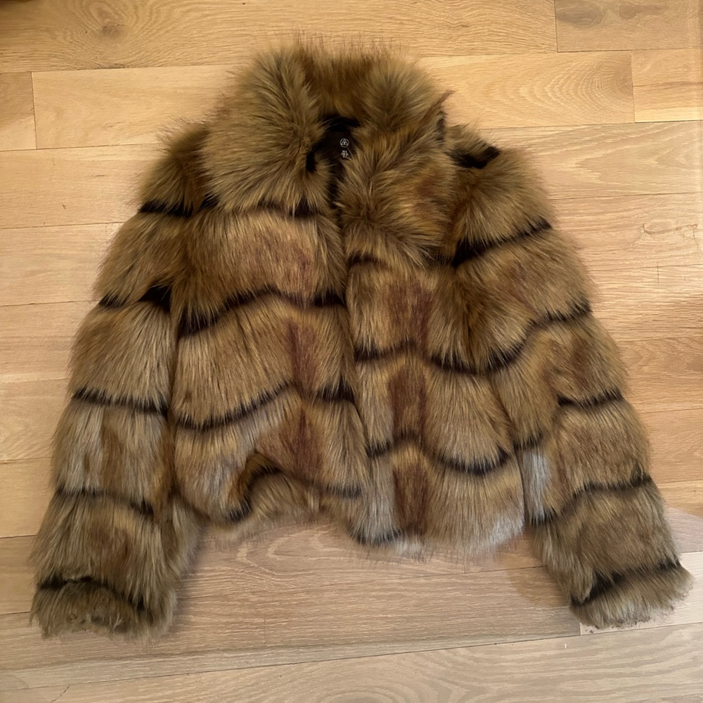 Misguided Fur Jacket